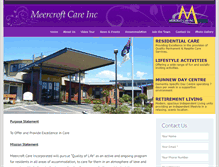 Tablet Screenshot of meercroft.org